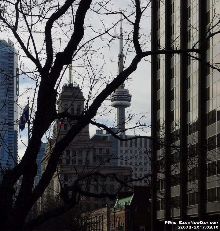 52678CrLePe - Walking lower Toronto after taking Beth - Julia to Billy Bishop